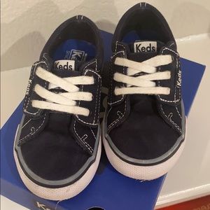 Navy Toddler Keds 7M